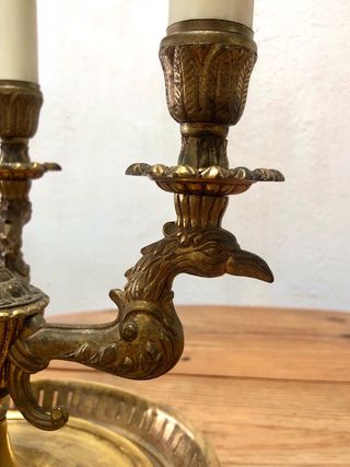 Lámpara de mesa Bouillotte grande