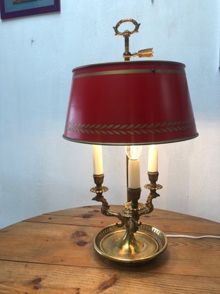 Lámpara de mesa Bouillotte grande