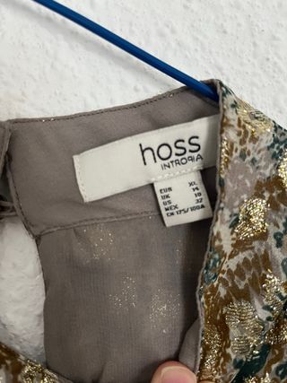 Vestido largo estampado floral