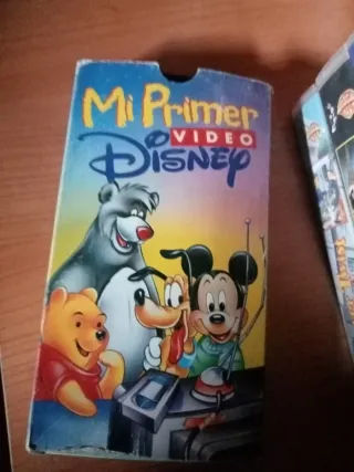 Lote 3 VHS Disney Clásicos: Tod y Toby, Toy Story,