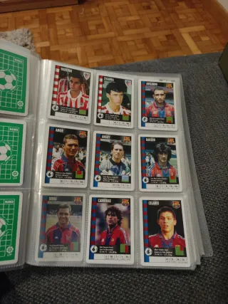 Álbum Supergol Marca con 390 cartas