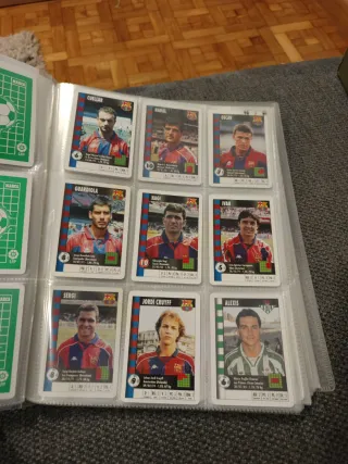 Álbum Supergol Marca con 390 cartas