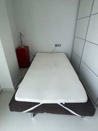 Sofá Cama Plegable Marrón