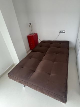Sofá Cama Plegable Marrón