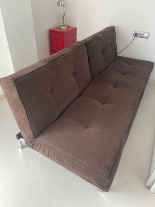 Sofá Cama Plegable Marrón
