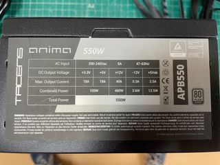 Fuente de Alimentación TACENS APB550 550W