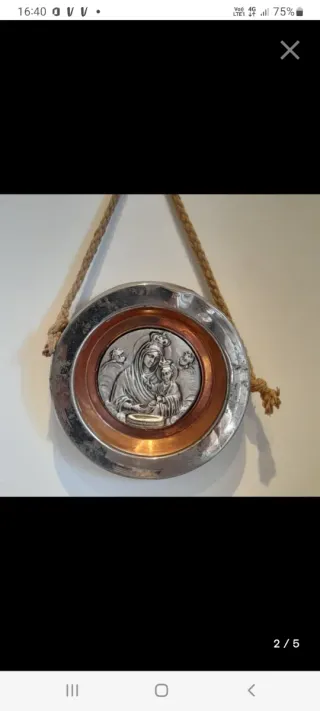 Antico Quadro Madonna del Pozzo