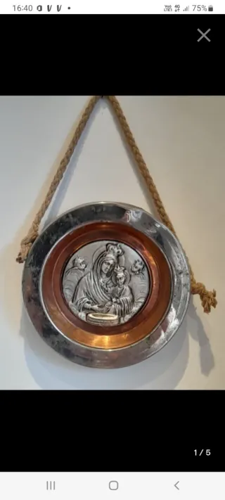 Antico Quadro Madonna del Pozzo