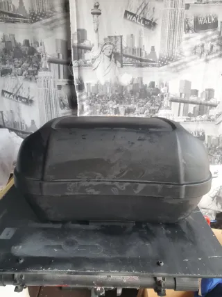 Baúl para moto Tectake !SIN LLAVES!