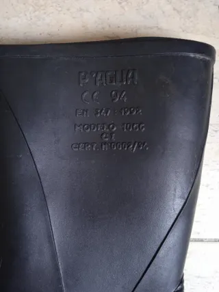 Botas de agua negras