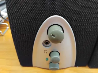 Altavoces Multimedia Negro y Plata