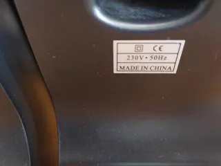 Altavoces Multimedia Negro y Plata