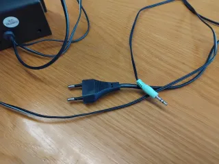 Altavoces Multimedia Negro y Plata