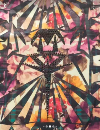 Casacca donna oversize fantasia