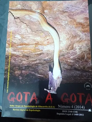 Revista Espeleología GOTA A GOTA Nº 4 (2014)