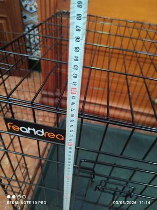 Jaula para animales Feandrea 105x70x76