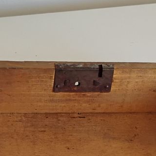 CAJA DE MADERA  ANTIGUA - ART DECO