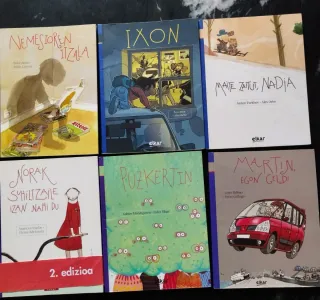 Haur-gaztetxoendako literatura. Sei liburuko sorta