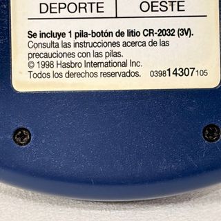 Juego portátil El Ahorcado MB Hasbro 1998