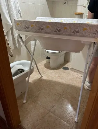 Bañera para bebé con estampado