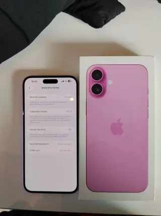 iPhone 16 Plus Rosa 128 GB