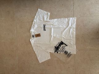Camiseta Stussy Blanca