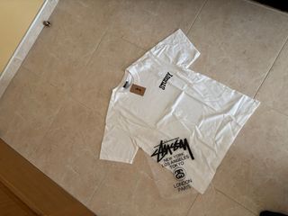 Camiseta Stussy Blanca