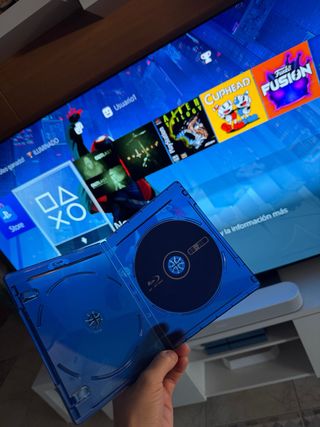 Caja Blu-ray PS4 Vacía* Azul