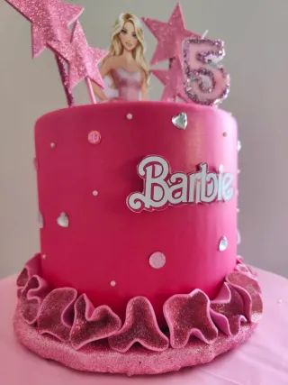 Torta Scenografica Barbie - Ottime Condizioni