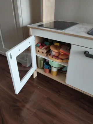 Cocinita IKEA DUKTIG Madera - opción complementos
