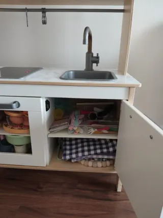 Cocinita IKEA DUKTIG Madera - opción complementos