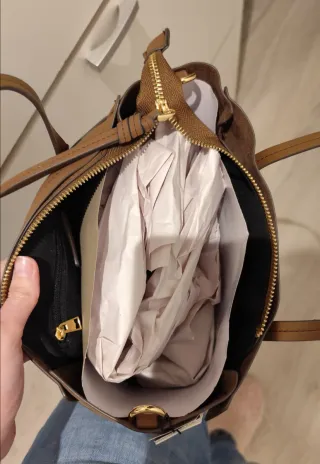 Bolso tote Parfois marrón