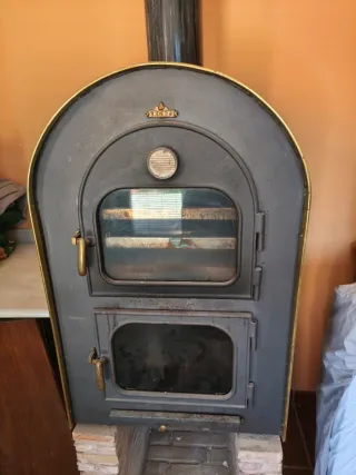 Horno de leña Bronpi interior