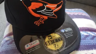 Gorra New Era 59FIFTY Baltimore Orioles Negra