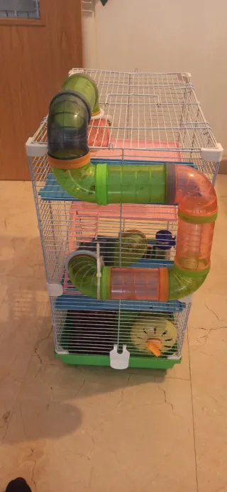 Jaula para roedores o pájaros.