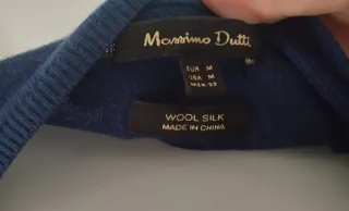 Jersey Massimo Dutti Seda Talla M