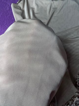 Blusa Molly Bracken encaje lentejuelas M