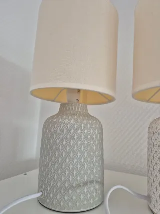 Juego de 2 lamparitas de mesa