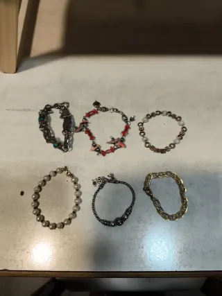Lote de 6 Pulseras
