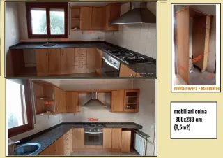 Mobiliario de cocina completo 300x283 cm