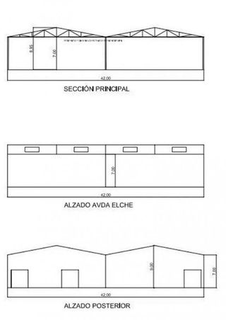 Nave industrial en alquiler en Palmeral - Urbanova  - Tabarca en Alicante