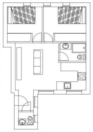 Piso en alquiler en Cortes - Huertas en Madrid