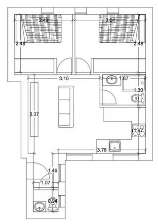 Piso en alquiler en Cortes - Huertas en Madrid