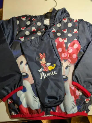 Giacca antivento Disney Minnie 5 anni