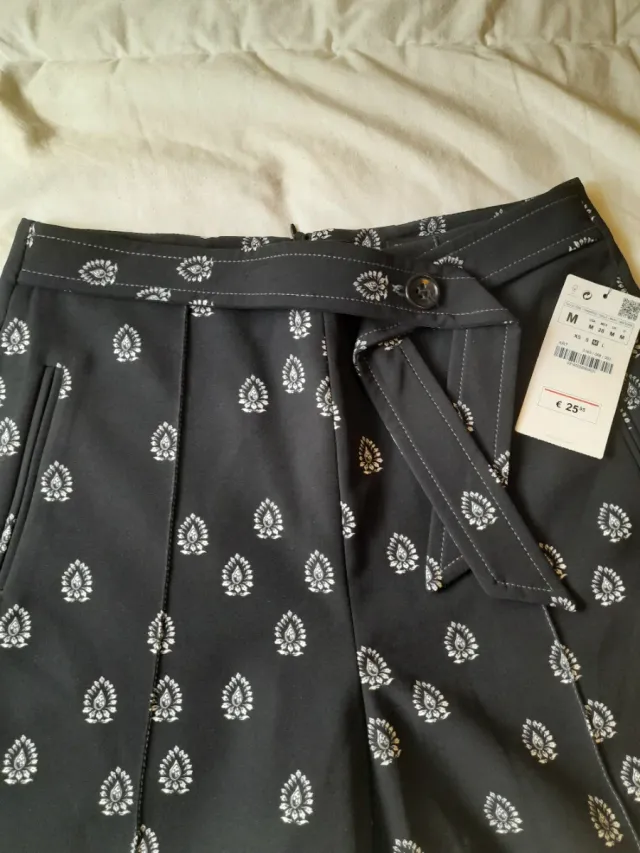 Falda pantalón Zara Estampada