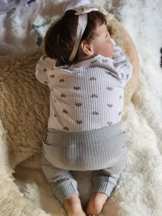 Bebé Reborn regordete 60cm