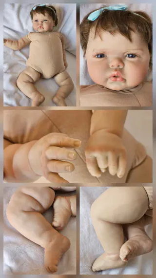 Bebé Reborn regordete 60cm
