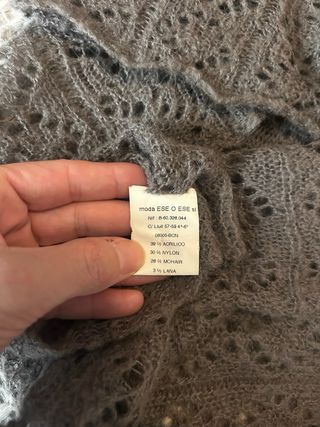 Jersey eseOese gris manga corta