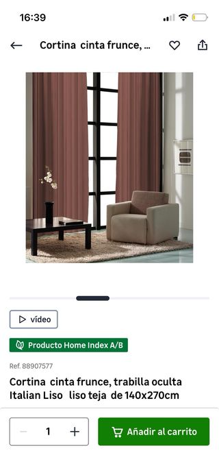 Cortina de terciopelo rosa