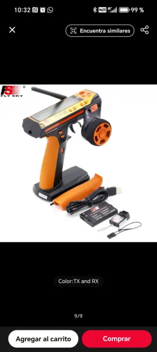 Vendo o cambio por coche 1/10 dryf